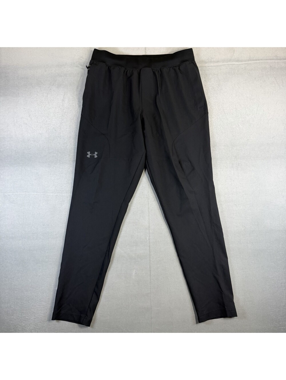 Under Armour Unstoppable Jogger Pants Mens Large Black Tapered Athletic Active